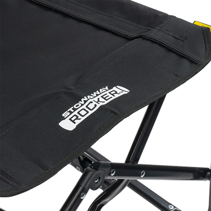 Infinity Comfort Edge on Black Stowaway Rocker
