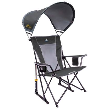 SunShade Rocker, Pewter, Front