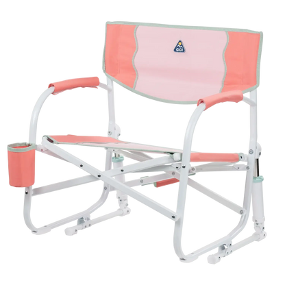 Grab & Go Rocker, Coral, Front Left