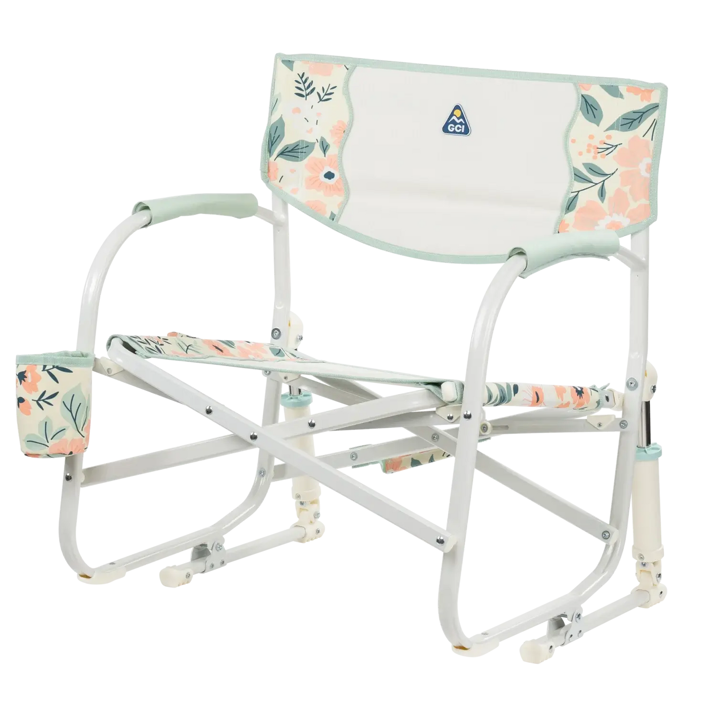Grab & Go Rocker, Floral Bouquet, Front Left