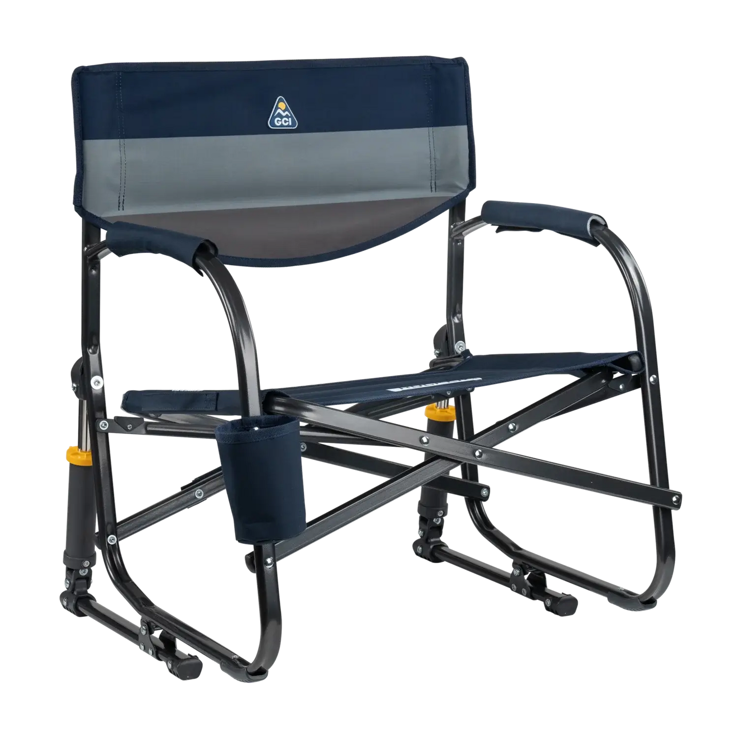Grab & Go Rocker, Indigo Color Block, Front Right
