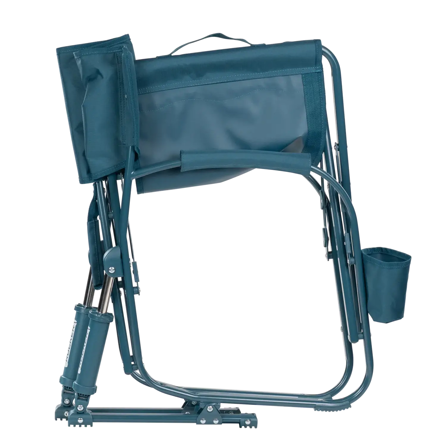 Grab & Go Rocker, Teal, Folded Side