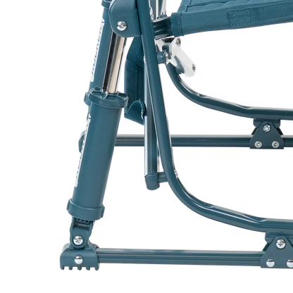 Grab & Go Rocker, Teal, Shock Side Angle